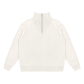 Golden Vein 750-GSM Quarter-Zip Sweatshirt in Beige – Produktansicht 7