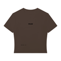 PULSE™ by Golden Vein Kurzes Trainingsshirt in Coffee – Produktansicht 7