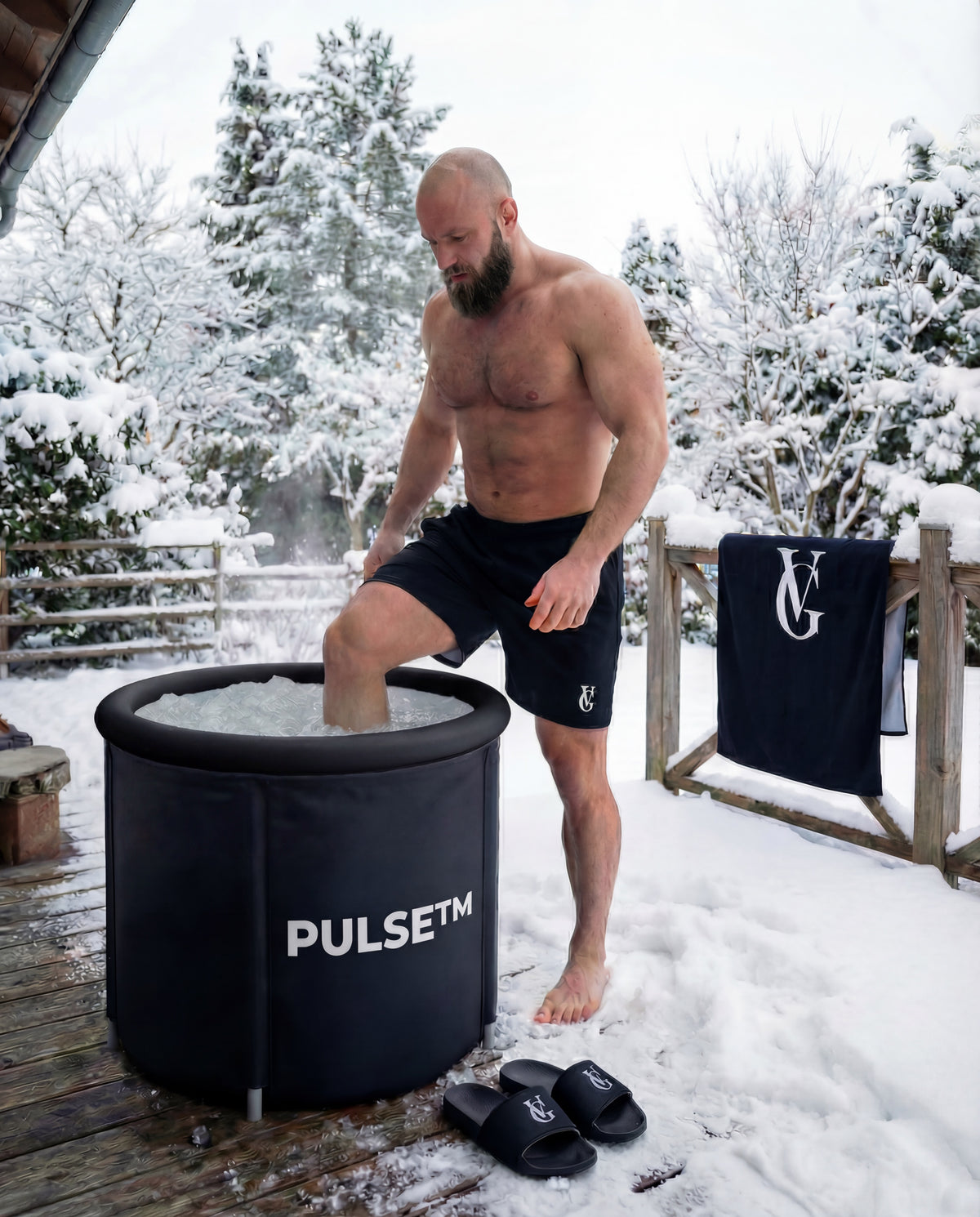 Golden Vein Eisbad-Wanne – Produktansicht 5