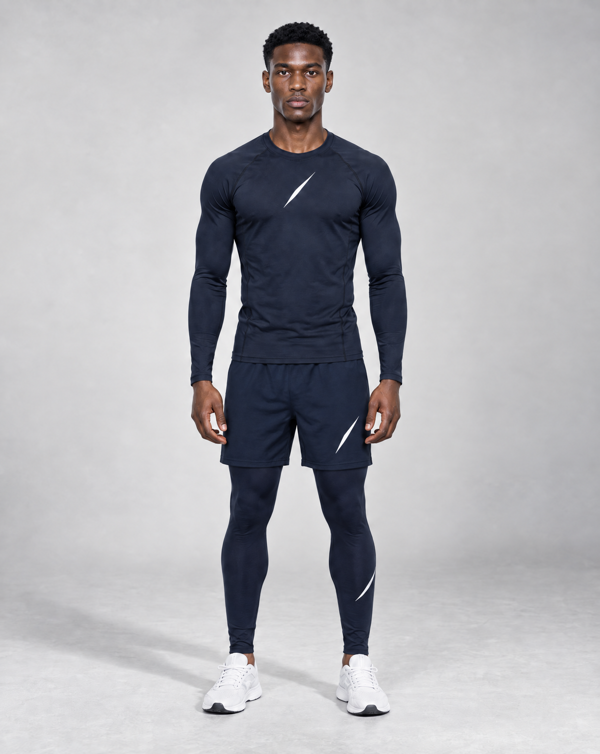 PULSE™ by Golden Vein Kompressionsleggings in Navy – Produktansicht 6