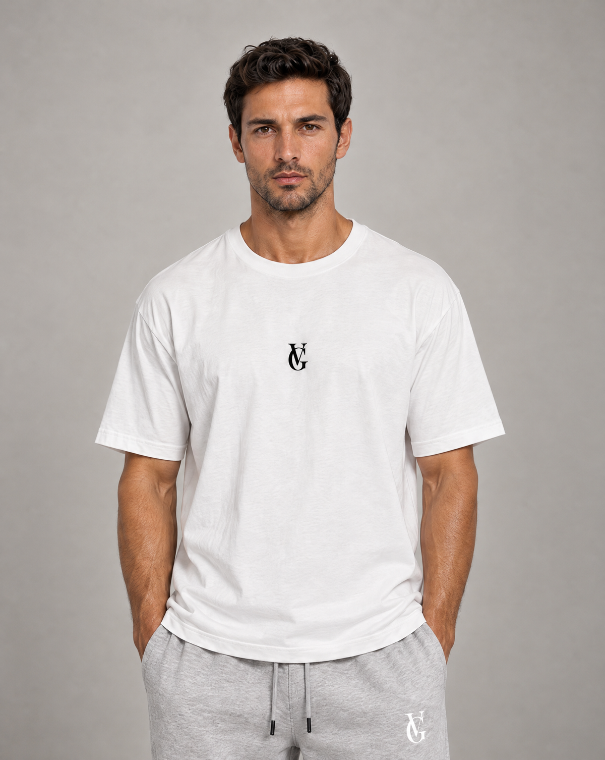 Golden Vein T-Shirt in Weiß – Produktansicht 2