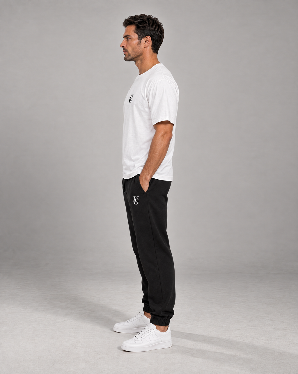 Golden Vein T-Shirt in Weiß – Produktansicht 5