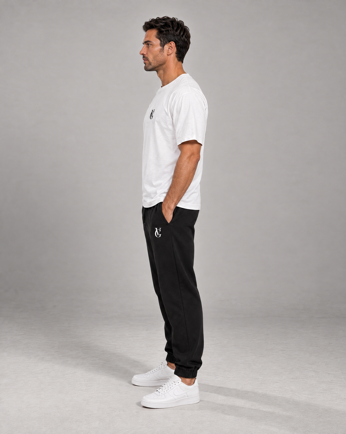 Golden Vein T-Shirt in Weiß – Produktansicht 5