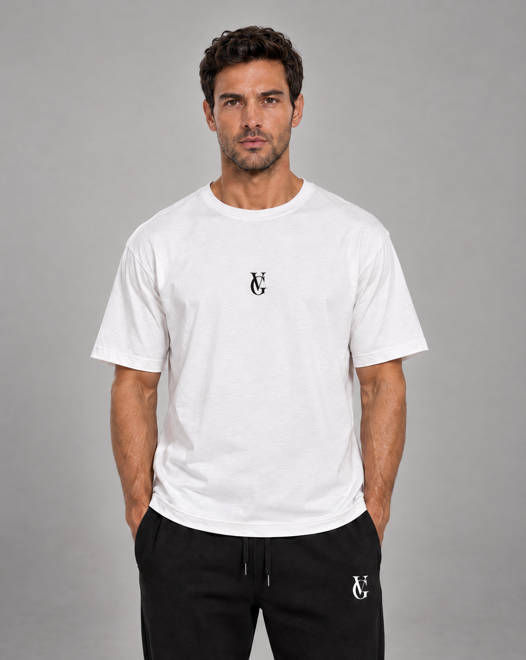 Golden Vein T-Shirt in Weiß – Produktansicht 2