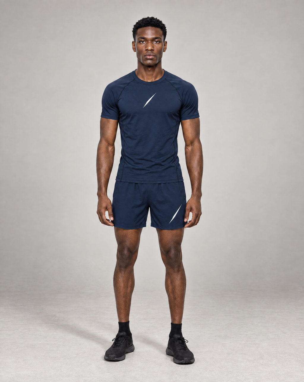 PULSE™ by Golden Vein Trainingsshorts in Navy – Produktansicht 2