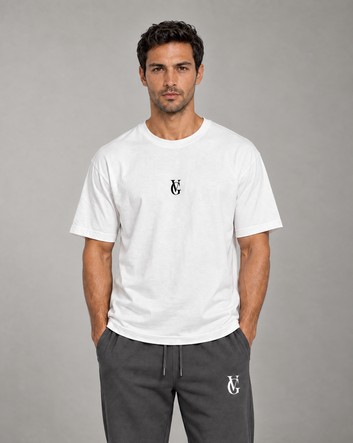 Golden Vein T-Shirt in Weiß – Produktansicht 2