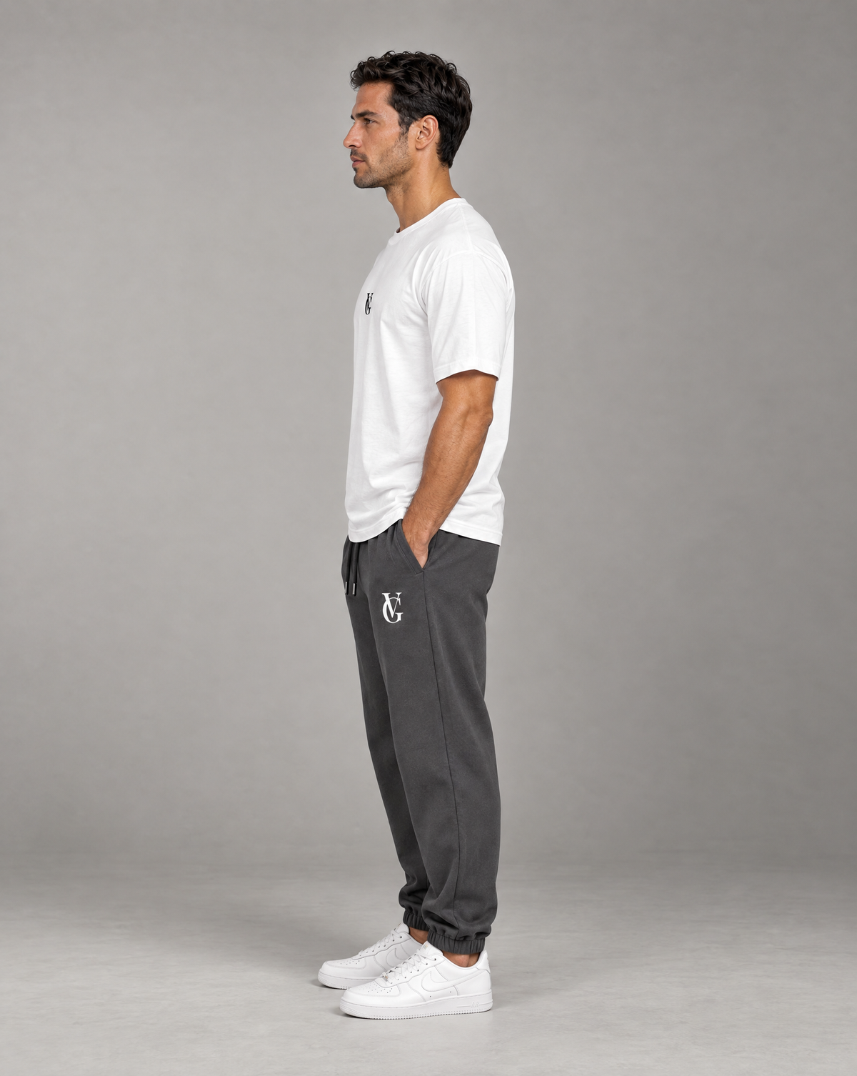 Golden Vein T-Shirt in Weiß – Produktansicht 5