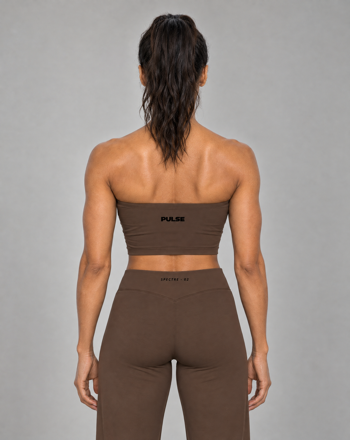 PULSE™ by Golden Vein Yogahose in Braun – Produktansicht 6