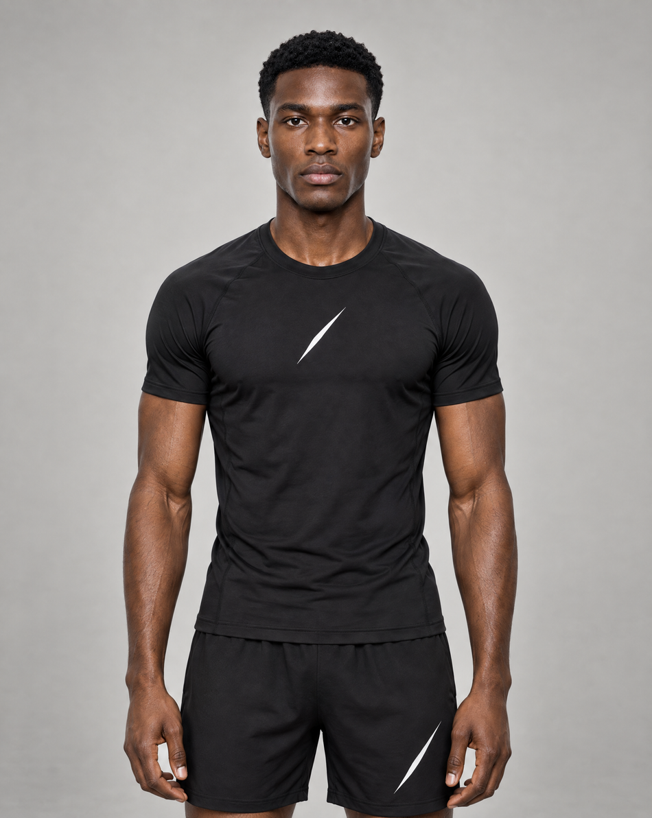PULSE™ by Golden Vein Compression Shirt – Kompressionsshirt · Herren · Schwarz