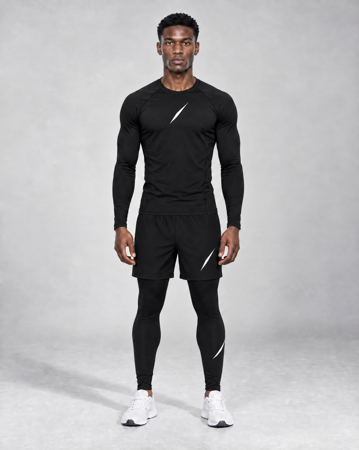 PULSE™ by Golden Vein Kompressionsleggings in Schwarz – Produktansicht 6