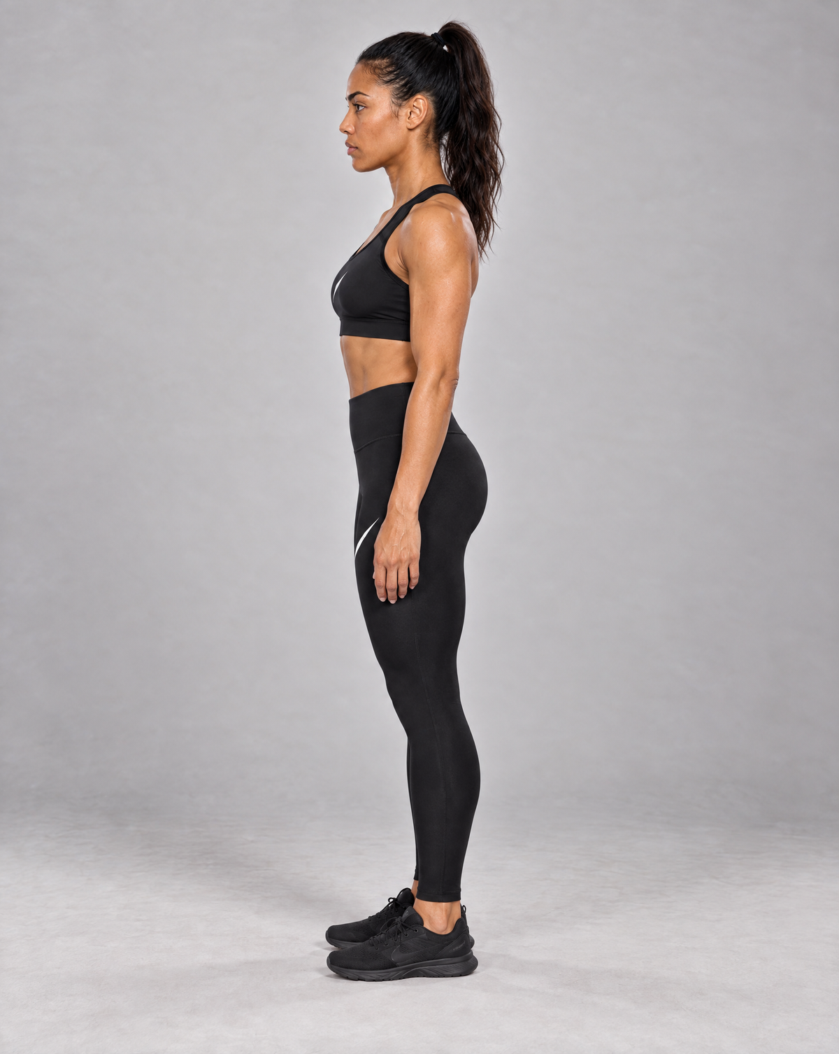 PULSE™ by Golden Vein Kompressionsleggings High-Waist in Schwarz – Produktansicht 4