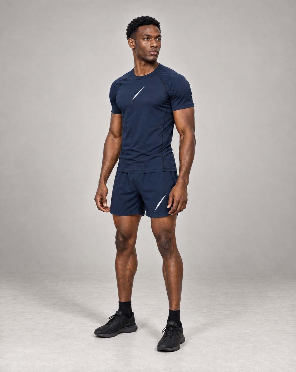 PULSE™ by Golden Vein Kompressionsshirt in Navy – Produktansicht 3
