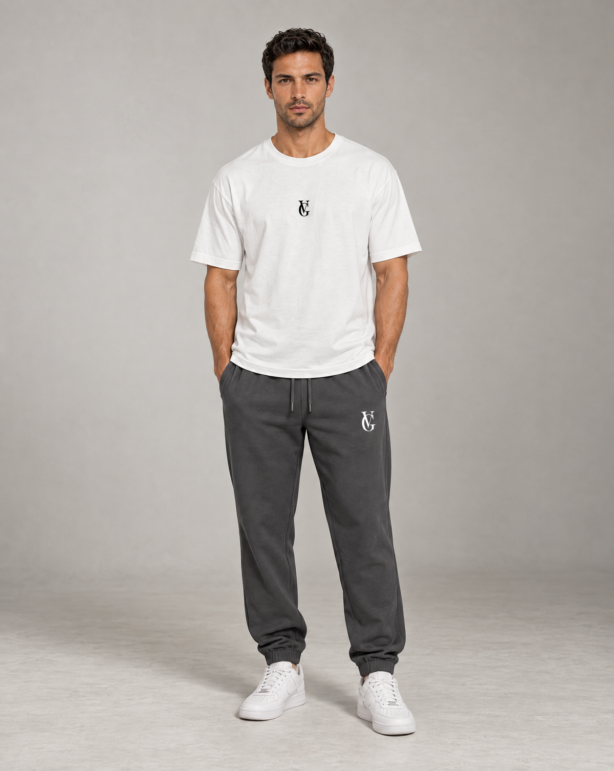 Golden Vein T-Shirt in Weiß – Produktansicht 3
