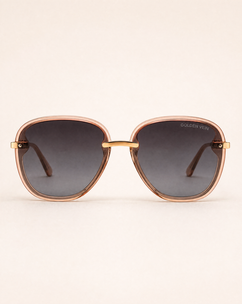 Golden Vein AURELIA™ Sonnenbrille - Brown Crystal – Produktansicht 1