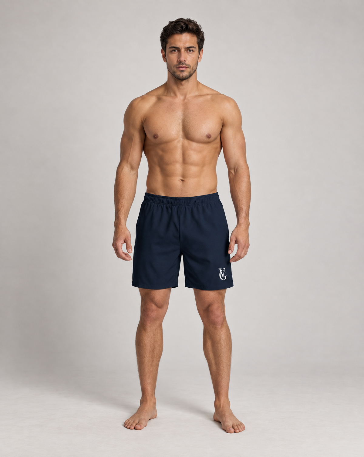 Golden Vein Badeshorts in Navy – Produktbild 2