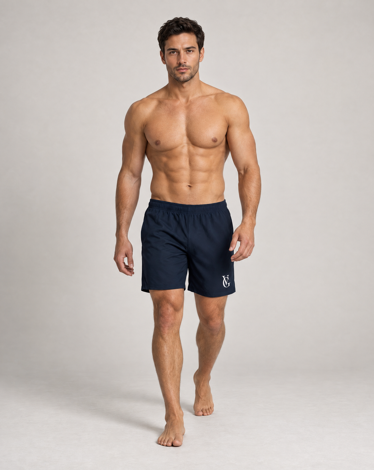 Golden Vein Badeshorts in Navy – Produktbild 5