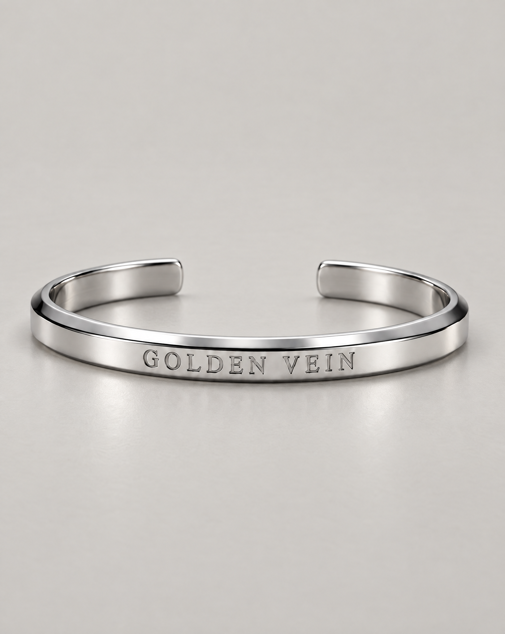 Golden Vein Signature Steel Cuff – Signature Steel Cuff · Women