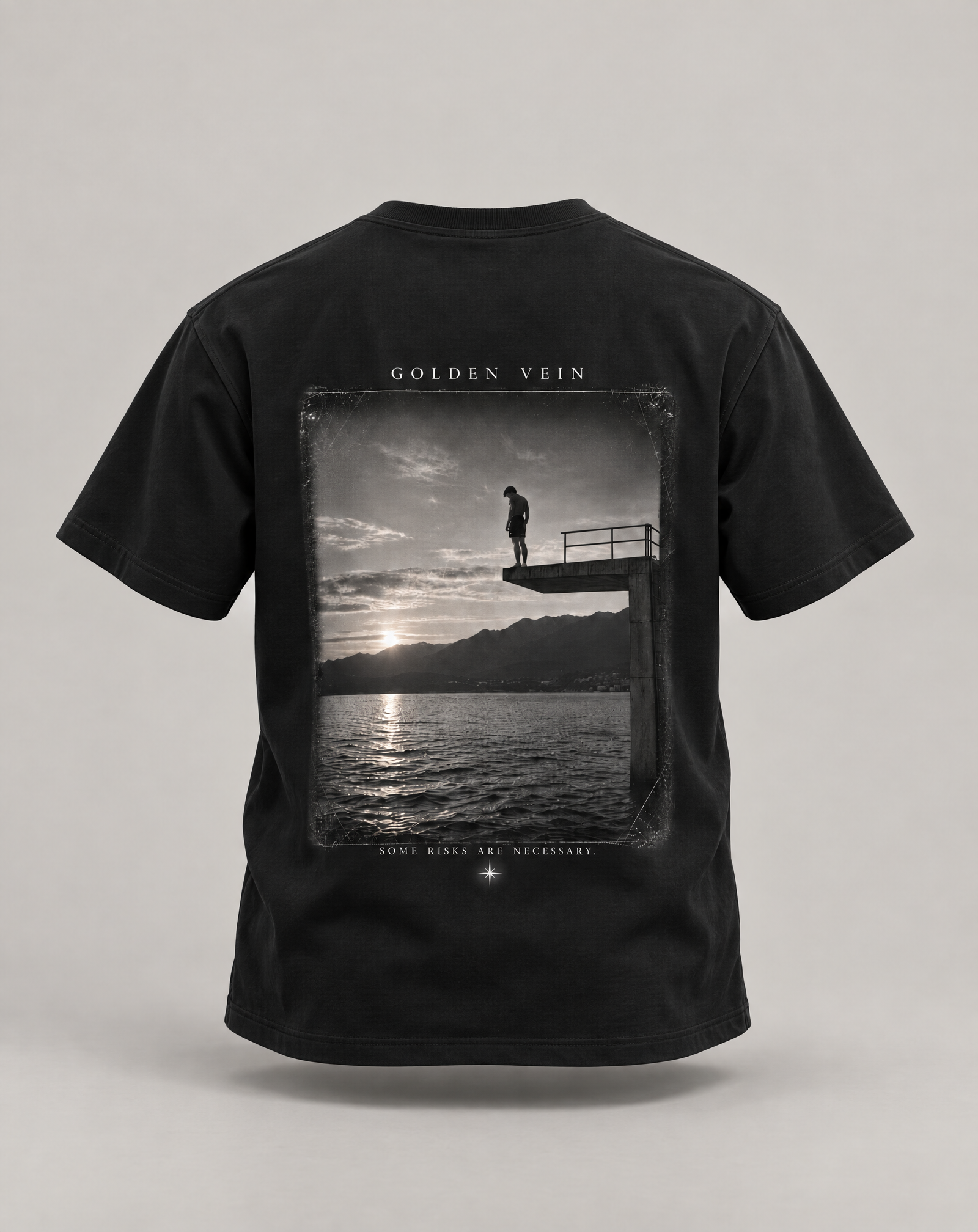 Golden Vein Parables Still Waters – T-Shirt · Unisex · Black