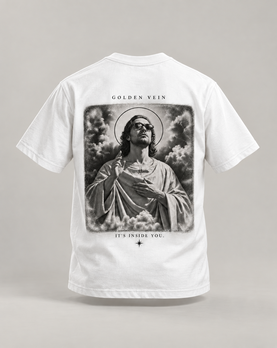Golden Vein Parables Devotion – T-Shirt · Unisex · White