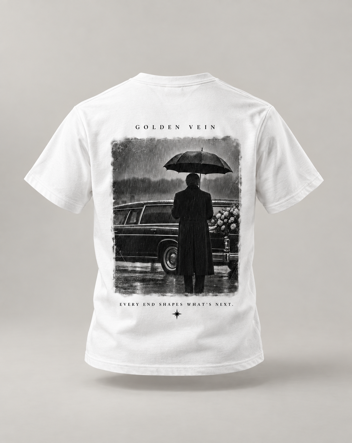 Golden Vein Parables The Arrival – T-Shirt · Unisex · White